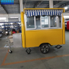 YG-LC-01S OEM Carros de comida móviles Furgoneta de comida Caravana Camión de comida rápida Ventana de ventas de empujar y tirar