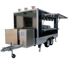 YG-FPR-04 En venta Carrito de comida al aire libre para perros calientes / Carritos de comida callejera / Carritos de café