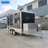 YG-FPR-04 En venta Carrito de comida al aire libre para perros calientes / Carritos de comida callejera / Carritos de café