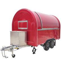 YG-LSS-02 Camiones de comida rápida de la calle Remolque móvil de comida para la venta Desayuno Snack Heladería