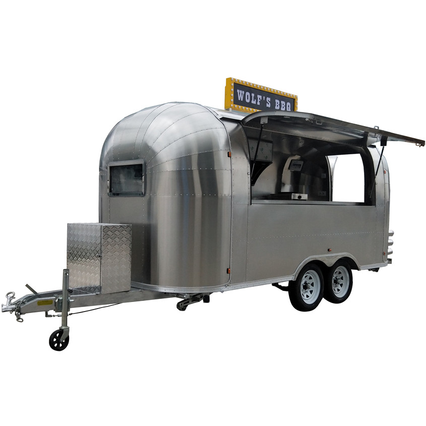 YG-TZ-66 Nuevo carrito de comida móvil Carrito de venta de café helado para la venta